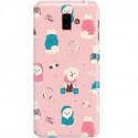 ETUI CLEAR NA TELEFON SAMSUNG GALAXY J6 PLUS 2018 CUTE DOGS 2