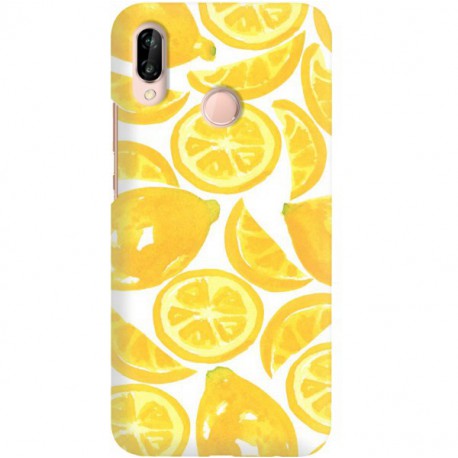 ETUI CLEAR NA TELEFON HUAWEI P20 LITE CYTRYNKI