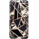 ETUI CLEAR NA TELEFON HTC DESIRE 12 PLUS CZARNY MARMUR