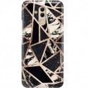 ETUI CLEAR NA TELEFON HUAWEI MATE 20 LITE CZARNY MARMUR