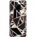 ETUI CLEAR NA TELEFON HUAWEI MATE 20 PRO CZARNY MARMUR