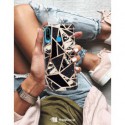 ETUI CLEAR NA TELEFON HUAWEI P30 LITE CZARNY MARMUR