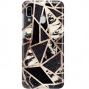 ETUI CLEAR NA TELEFON SAMSUNG GALAXY A20E CZARNY MARMUR