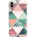 ETUI CLEAR NA TELEFON APPLE IPHONE XS MAX EGZOTYCZNE TRÓJLĄTY