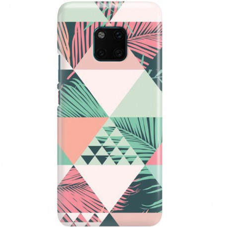 ETUI CLEAR NA TELEFON HUAWEI MATE 20 PRO EGZOTYCZNE TRÓJLĄTY