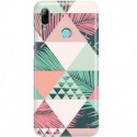 ETUI CLEAR NA TELEFON HUAWEI P SMART 2019 EGZOTYCZNE TRÓJLĄTY