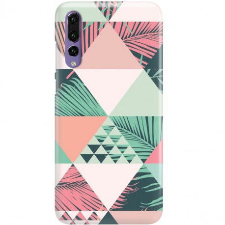 ETUI CLEAR NA TELEFON HUAWEI P20 PRO EGZOTYCZNE TRÓJLĄTY