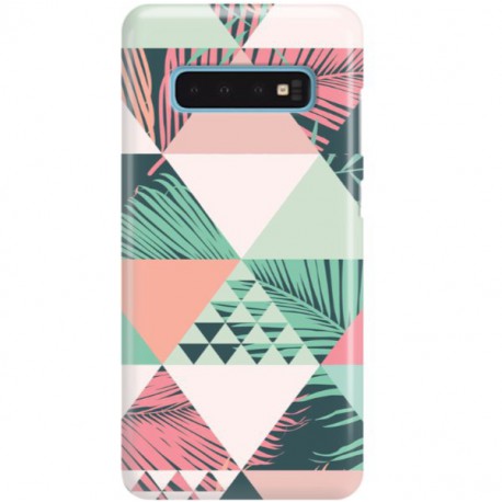 ETUI CLEAR NA TELEFON SAMSUNG GALAXY S10 EGZOTYCZNE TRÓJLĄTY