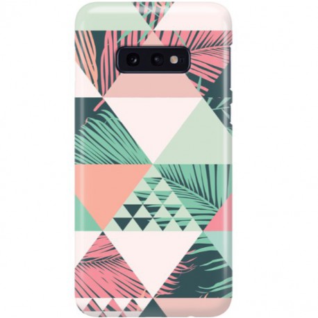 ETUI CLEAR NA TELEFON SAMSUNG GALAXY S10E EGZOTYCZNE TRÓJLĄTY