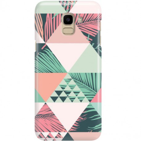 ETUI CLEAR NA TELEFON SAMSUNG GALAXY J6 2018 EGZOTYCZNE TRÓJLĄTY