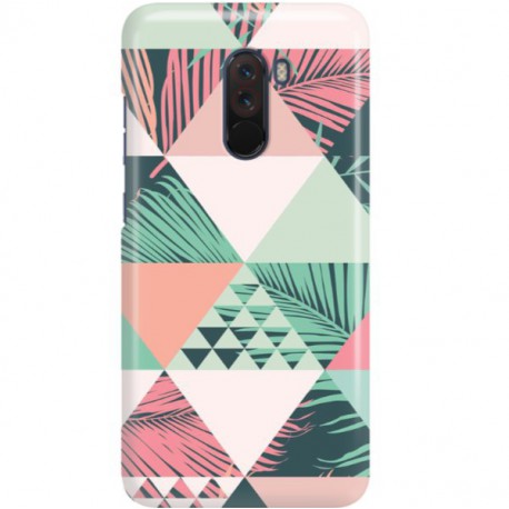 ETUI CLEAR NA TELEFON XIAOMI POCO F1 EGZOTYCZNE TRÓJLĄTY