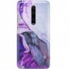 ETUI CLEAR NA TELEFON XIAOMI REDMI K20 FIOLETOWY MARMUREK