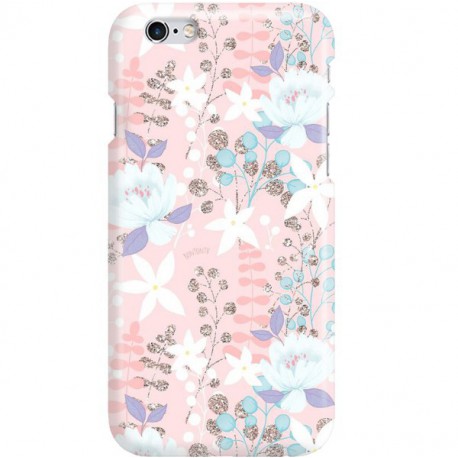 ETUI CLEAR NA TELEFON APPLE IPHONE 6 / 6S FLOWERS