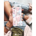 ETUI CLEAR NA TELEFON APPLE IPHONE 6 / 6S FLOWERS