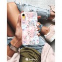 ETUI CLEAR NA TELEFON APPLE IPHONE XR FLOWERS