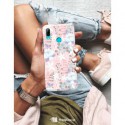 ETUI CLEAR NA TELEFON HUAWEI Y7 2019 FLOWERS