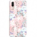 ETUI CLEAR NA TELEFON HUAWEI P20 FLOWERS