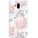 ETUI CLEAR NA TELEFON LG G7 FLOWERS