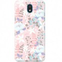 ETUI CLEAR NA TELEFON LG K30 2019 FLOWERS