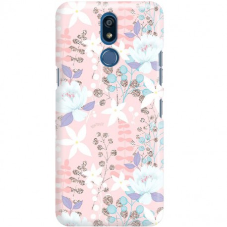 ETUI CLEAR NA TELEFON LG K40 FLOWERS