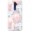 ETUI CLEAR NA TELEFON OPPO A9 2020 FLOWERS