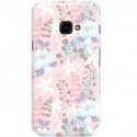 ETUI CLEAR NA TELEFON SAMSUNG GALAXY XCOVER 4 FLOWERS