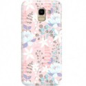 ETUI CLEAR NA TELEFON SAMSUNG GALAXY J6 2018 FLOWERS