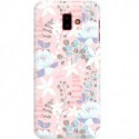 ETUI CLEAR NA TELEFON SAMSUNG GALAXY J6 PLUS 2018 FLOWERS