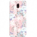 ETUI CLEAR NA TELEFON XIAOMI REDMI 8A FLOWERS