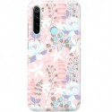 ETUI CLEAR NA TELEFON XIAOMI REDMI NOTE 8 FLOWERS