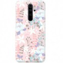 ETUI CLEAR NA TELEFON XIAOMI REDMI NOTE 8 PRO FLOWERS