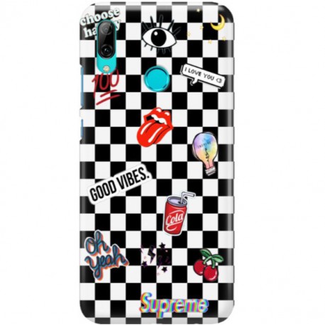 ETUI CLEAR NA TELEFON HUAWEI Y7 2019 GOOD VIBES