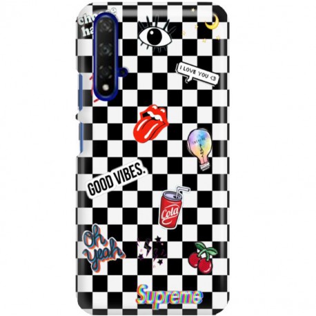 ETUI CLEAR NA TELEFON HUAWEI HONOR 20 GOOD VIBES