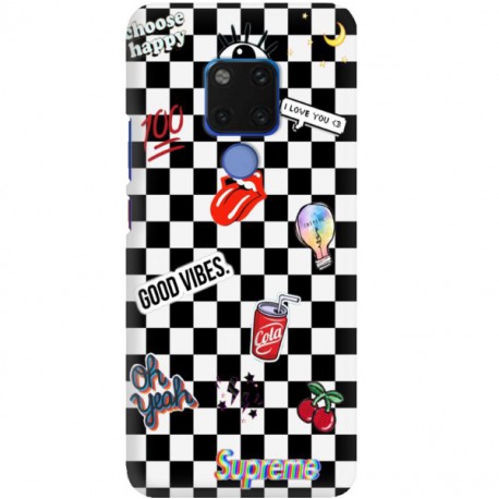 ETUI CLEAR NA TELEFON HUAWEI MATE 20 GOOD VIBES