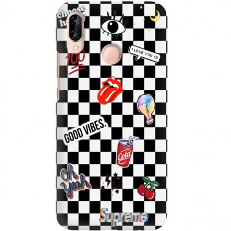 ETUI CLEAR NA TELEFON HUAWEI P20 LITE GOOD VIBES