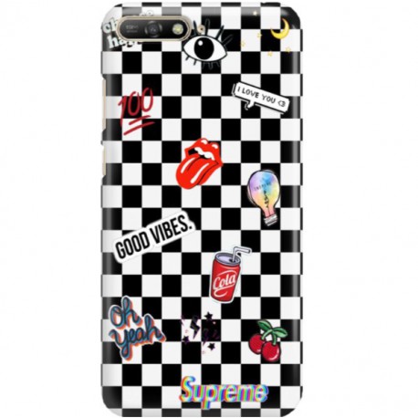 ETUI CLEAR NA TELEFON HUAWEI Y6 2019 GOOD VIBES