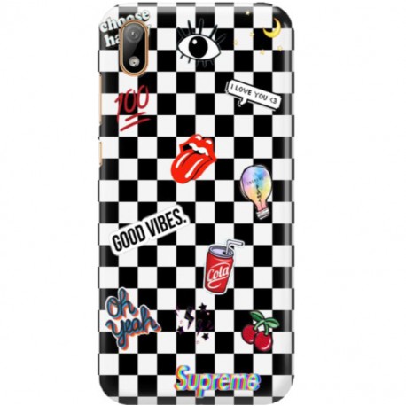 ETUI CLEAR NA TELEFON HUAWEI Y5 2019 GOOD VIBES