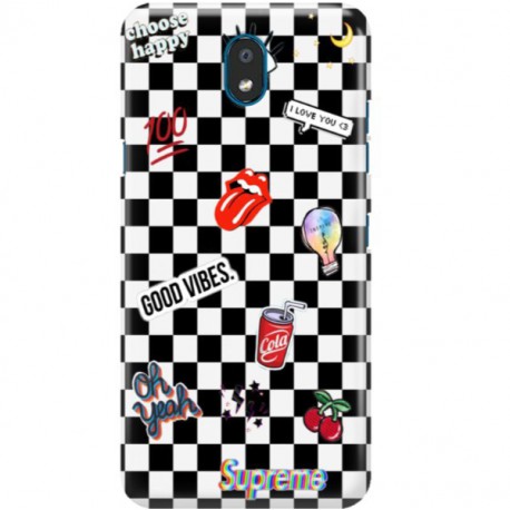 ETUI CLEAR NA TELEFON LG K30 2019 GOOD VIBES