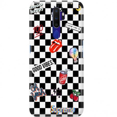 ETUI CLEAR NA TELEFON OPPO A9 2020 GOOD VIBES