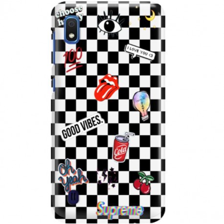 ETUI CLEAR NA TELEFON SAMSUNG GALAXY A10E GOOD VIBES