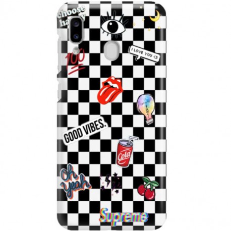 ETUI CLEAR NA TELEFON SAMSUNG GALAXY A20E GOOD VIBES