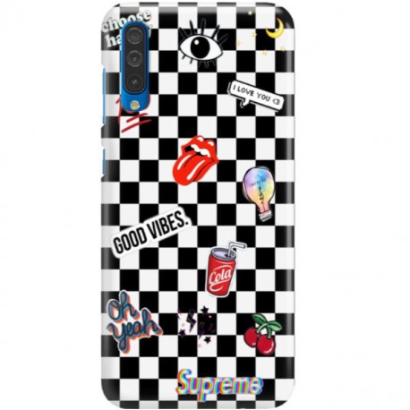 ETUI CLEAR NA TELEFON SAMSUNG GALAXY A50 GOOD VIBES