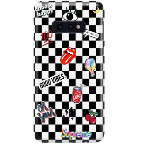 ETUI CLEAR NA TELEFON SAMSUNG GALAXY S10E GOOD VIBES