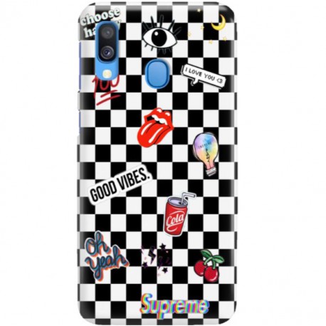 ETUI CLEAR NA TELEFON SAMSUNG GALAXY A40 GOOD VIBES