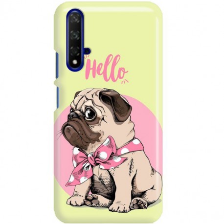 ETUI CLEAR NA TELEFON HUAWEI HONOR 20 HELLO MOPS