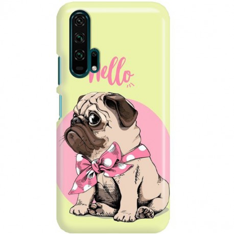 ETUI CLEAR NA TELEFON HUAWEI HONOR 20 PRO HELLO MOPS