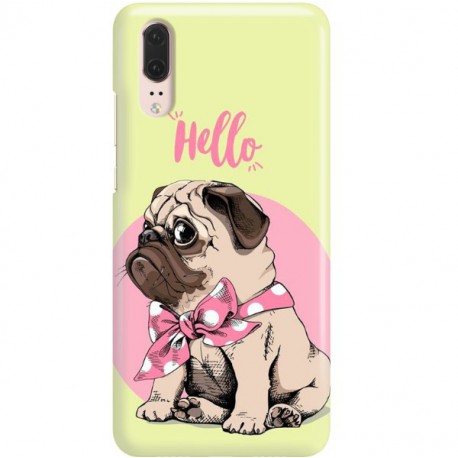 ETUI CLEAR NA TELEFON HUAWEI P20 HELLO MOPS