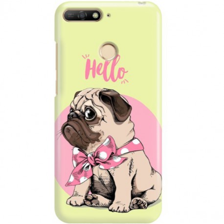 ETUI CLEAR NA TELEFON HUAWEI Y6 2018 PRIME HELLO MOPS
