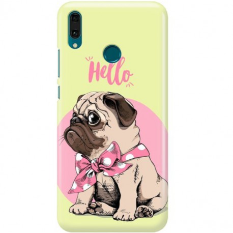 ETUI CLEAR NA TELEFON HUAWEI Y9 2019 HELLO MOPS