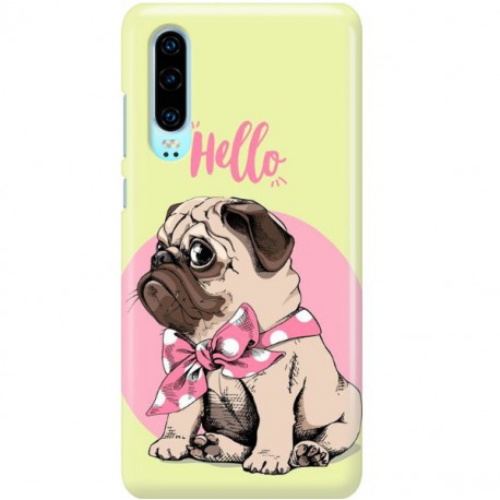 ETUI CLEAR NA TELEFON HUAWEI P30 HELLO MOPS